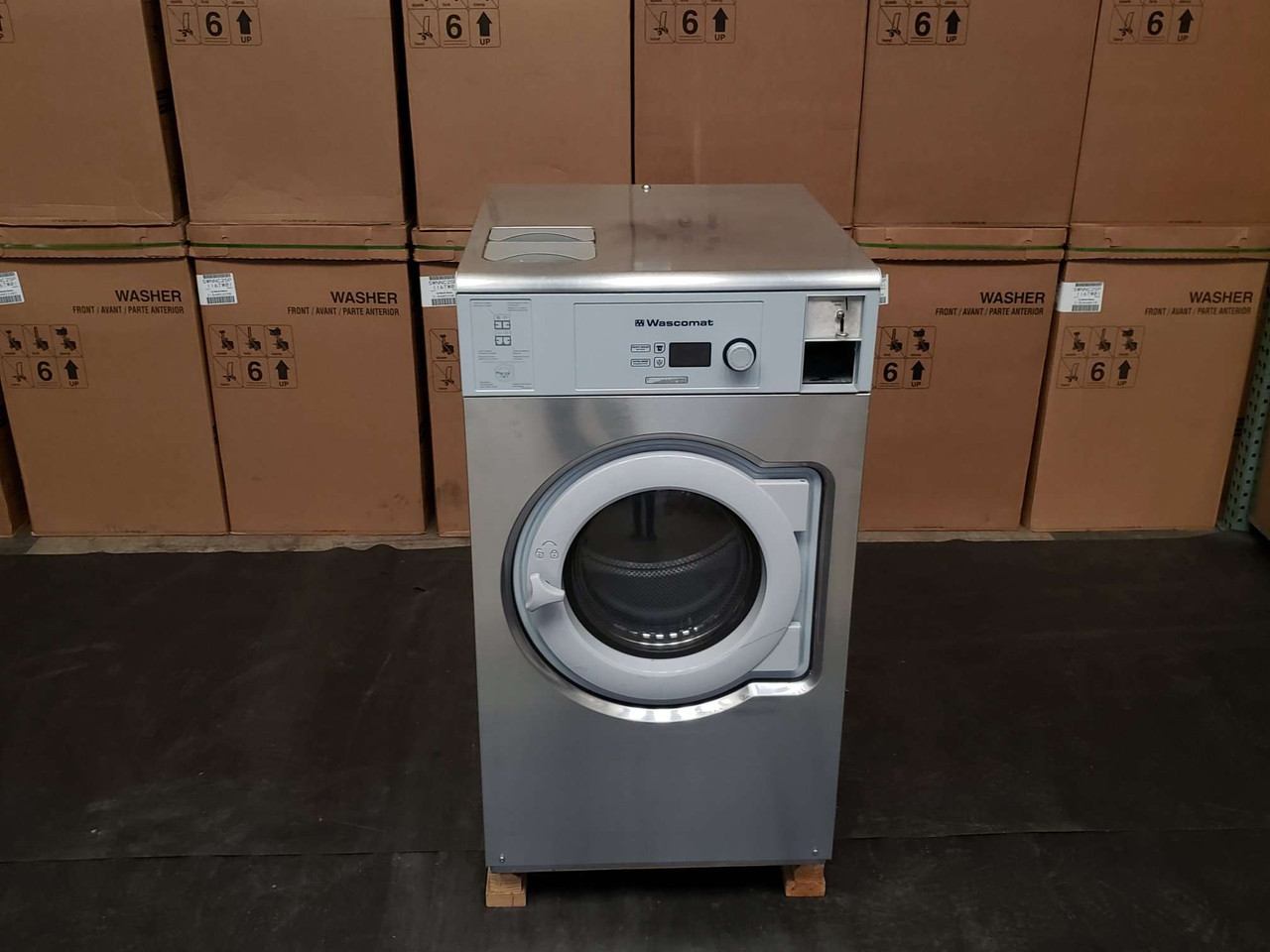 Leeuw wervelkolom stoomboot Wascomat W-Series Coin operated Washing machine Wascomat W-Series Models:  Electrolux W745CC , Serial no: 00651/0413401 - 123 Laundry Solutions