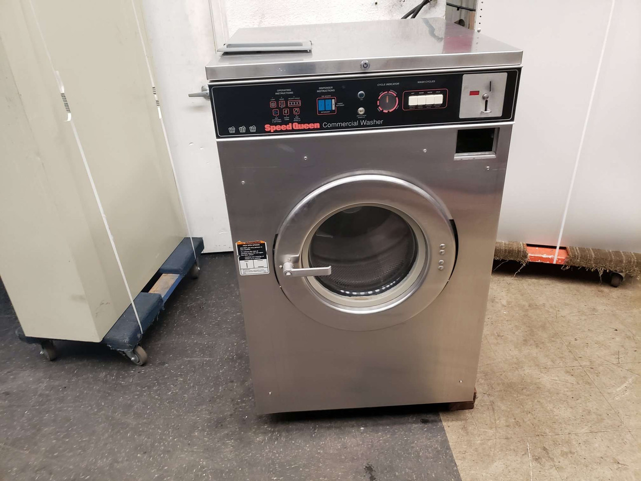 Speed Queen Washer/Dryer Operation, Quick Introduction 