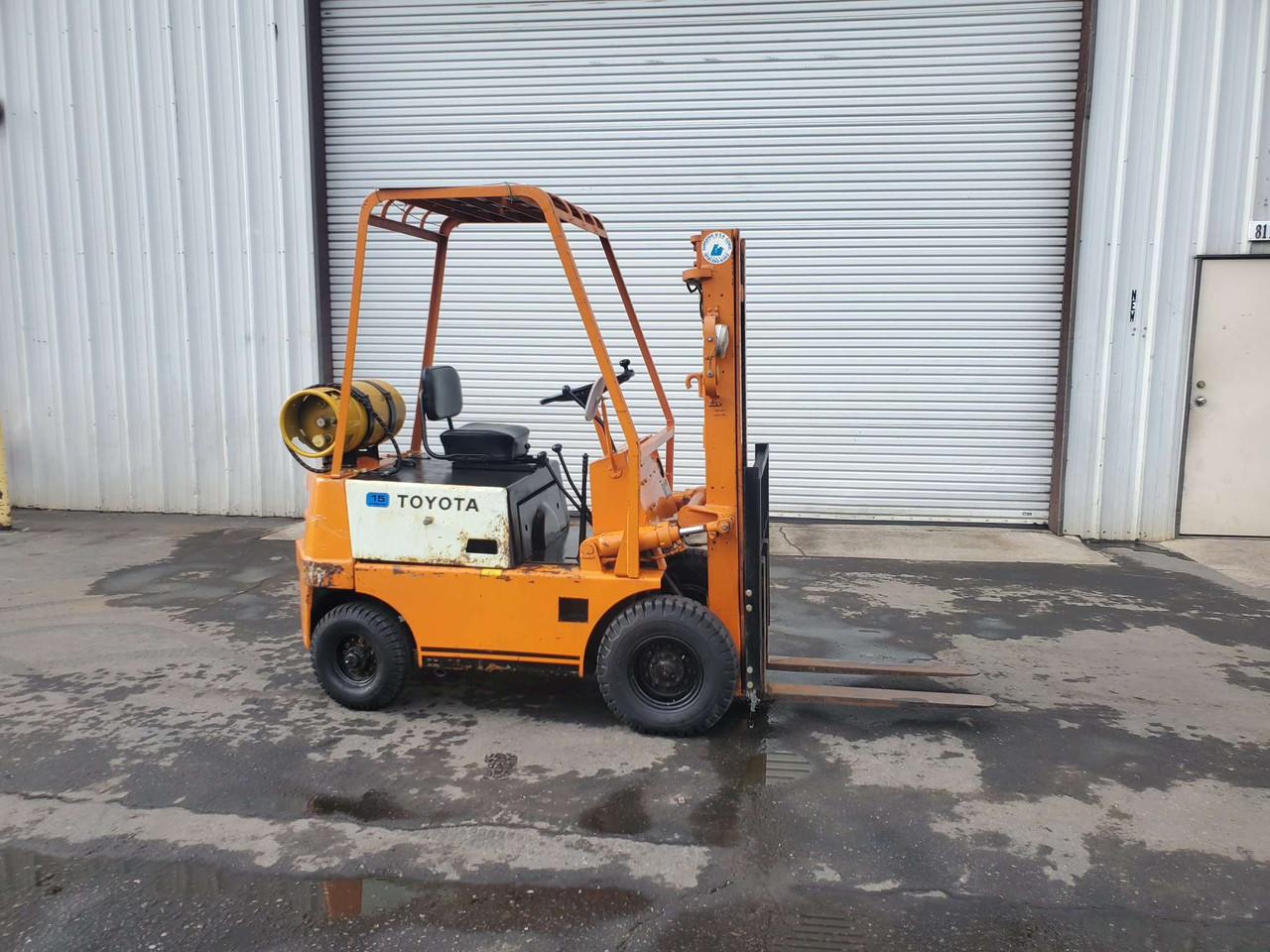 TOYOTA フォークリフト 02-8FH15 222H Large IC Pneumatic Forklift
