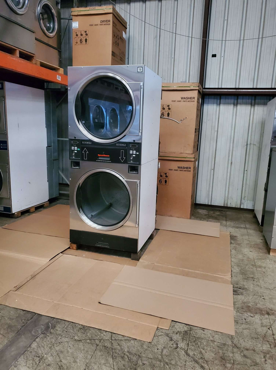 refurbished stackable washer dryer combo