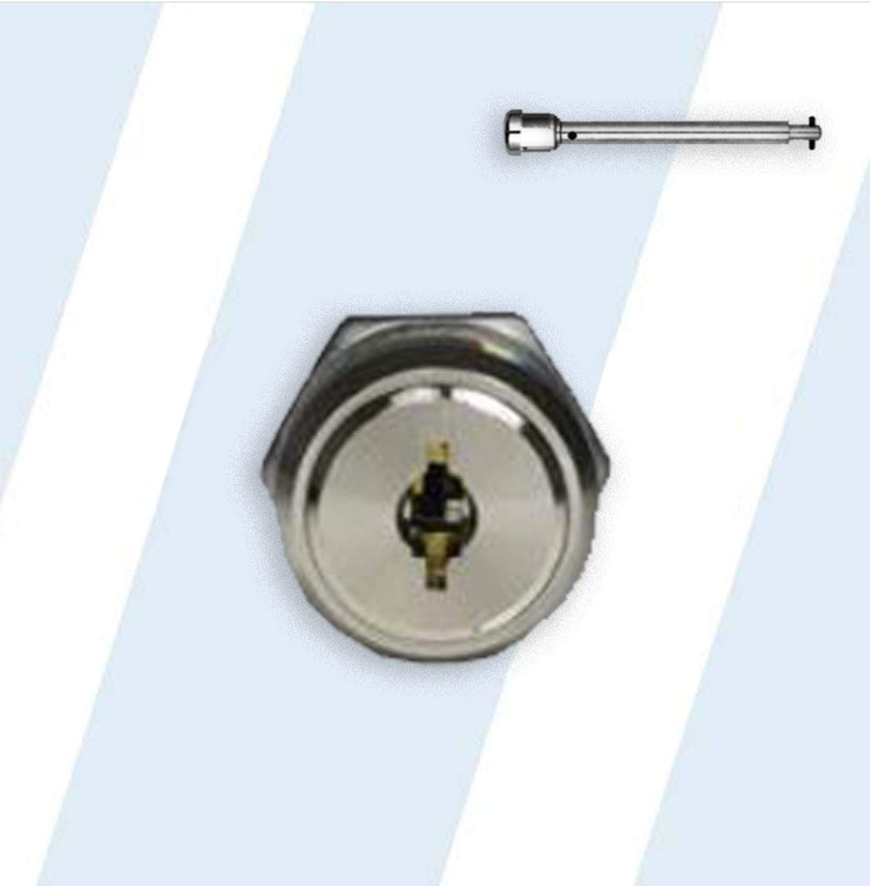 MONARCH LOCK & EXTENSION FOR AMERICAN DRYER EXT038 (8 7/8” Long, 1/4
