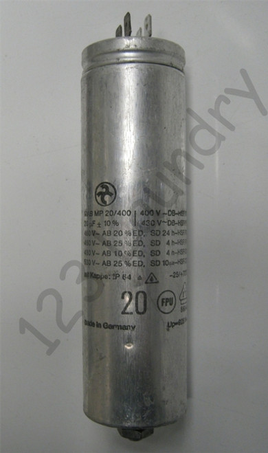 * Washer Capacitor 20MDF Huebsch, F370224P