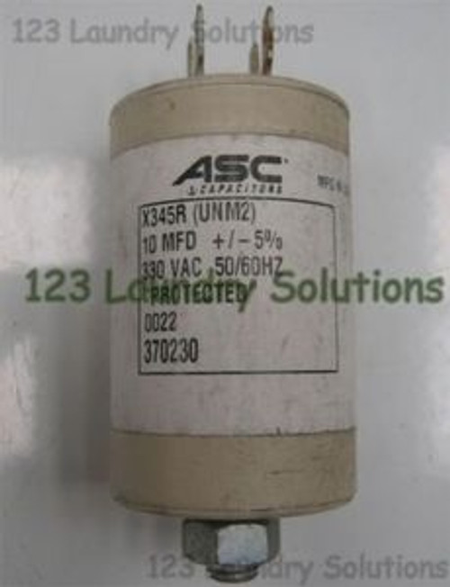 * Washer Capacitors  10MFD Huebsch, 370230