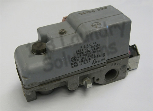 * Dryer gas valve 120v #430650 | 430517 - Type: 25K49A-55 Speed Queen