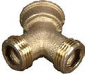 Hose 'Y', Solid Brass