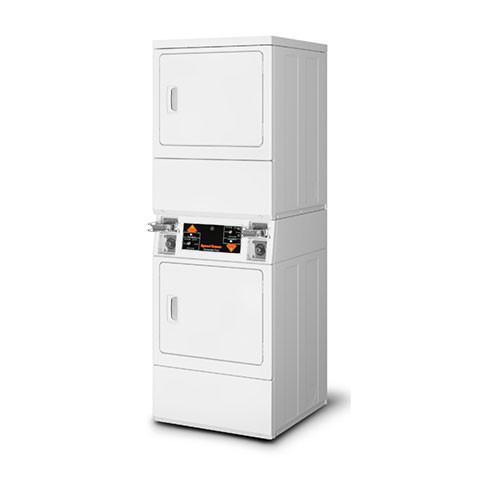 Speed Queen SSESXAGS173TW01 Stack Dryer 18 lb Capacity - Electric