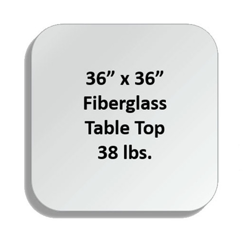 Fiberglass Tabletops - SQF-3636