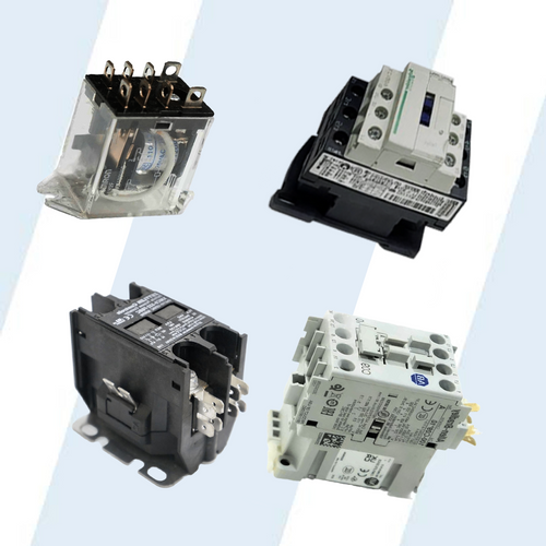 Milnor #09C02DDD12 - RELAY 12VDC 3P FINE SIL CONT.