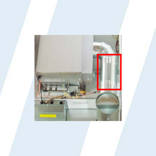 Dexter Replacement Part #9109-122-002 Pipe Duct
