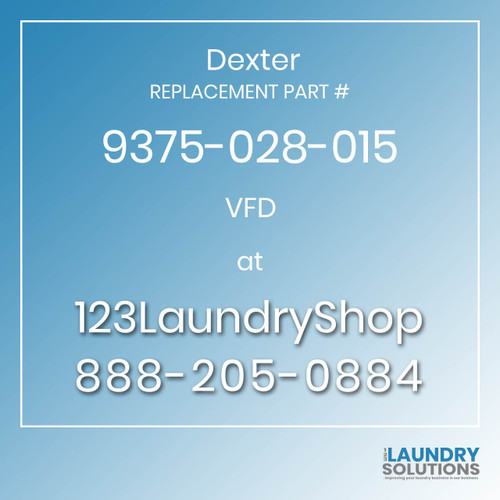 Dexter Replacement Part # 9375-028-015 VFD