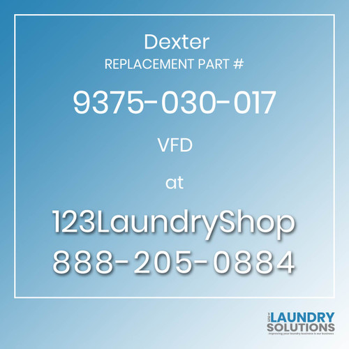 Dexter Replacement Part # 9375-030-017 VFD