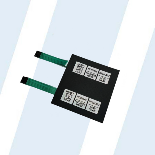 ADC-WFR112606-WHIRLPOOL 6BUT MEMBRSWTCH BLK