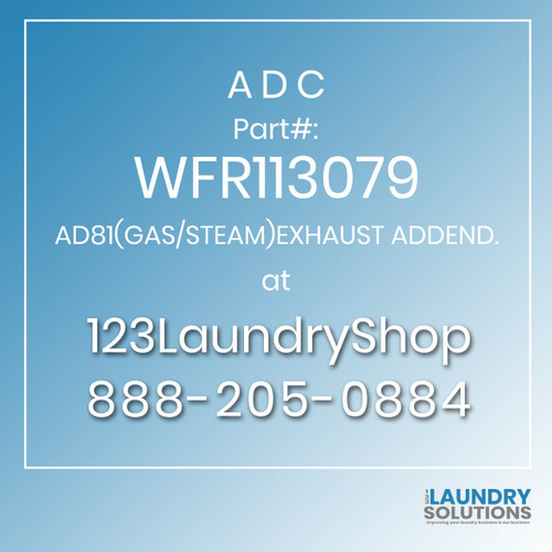 ADC-WFR113079-AD81(GAS/STEAM)EXHAUST ADDEND.