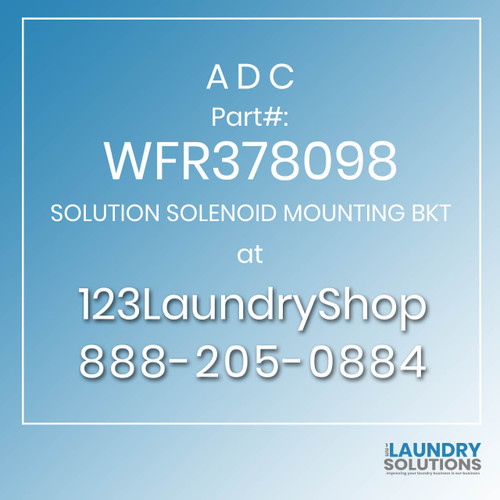 ADC-WFR378098-SOLUTION SOLENOID MOUNTING BKT