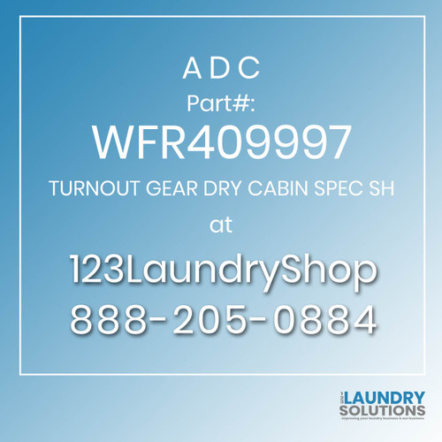 ADC-WFR409997-TURNOUT GEAR DRY CABIN SPEC SH