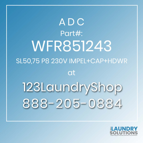 ADC-WFR851243-SL50,75 P8 230V IMPEL+CAP+HDWR