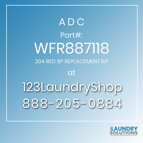 ADC-WFR887118-204 RED BP REPLACEMENT KIT