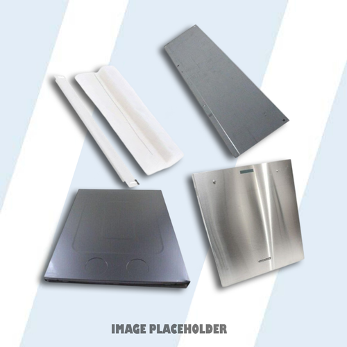 WHIRLPOOL #W10249726 - FRONT PANEL MERC SILV