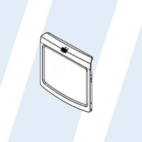 WHIRLPOOL #W10252479 - DOOR OUTER, WIN, MG RED SUFFIX