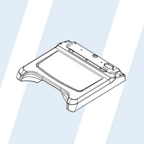 WHIRLPOOL #W10283289 - TOP W/FOAM ASM, MER SILVER