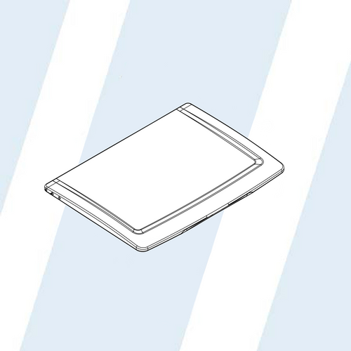 WHIRLPOOL #W10339997 - LID ASM, WHT, WP MEXICO