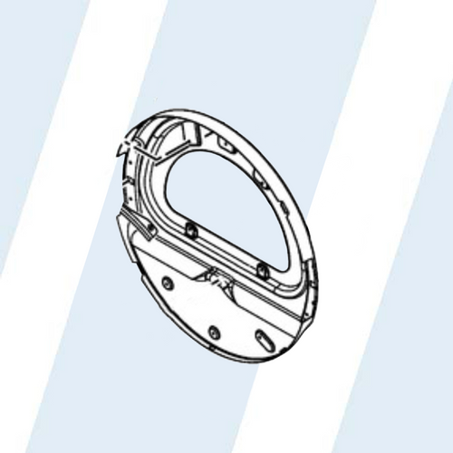 WHIRLPOOL #W10564635 - INNER DOOR ASM-WPL, WHT