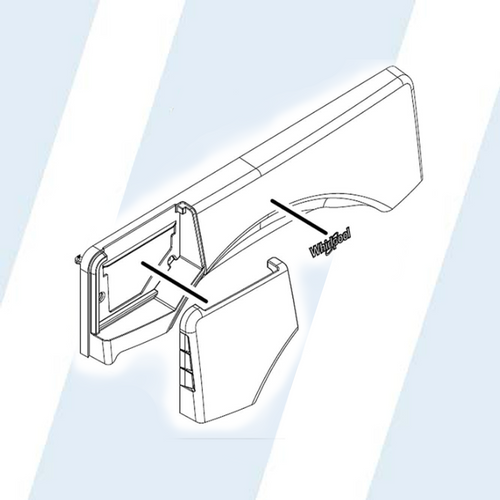 WHIRLPOOL #W11328720 - CONSOLE ASSEMBLY WP WASHER BEST
