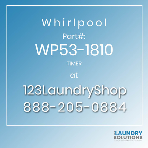 WHIRLPOOL #WP53-1810 - TIMER