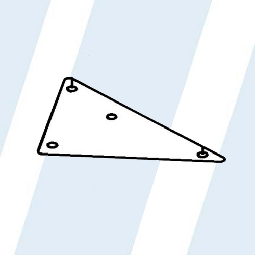 WHIRLPOOL #345325 - GUSSET-CAB/BLKHD