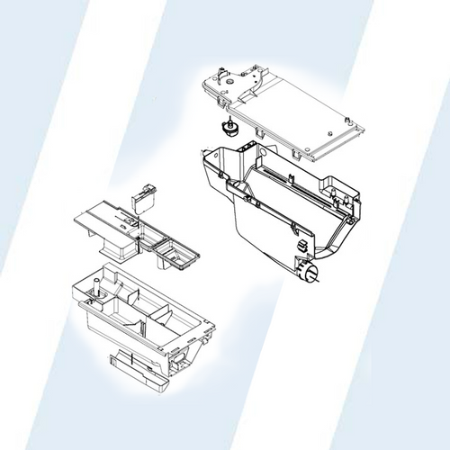 Maytag #WPW10433522 - HOUSING ASM-DRAWER, 3 CHMBR BR