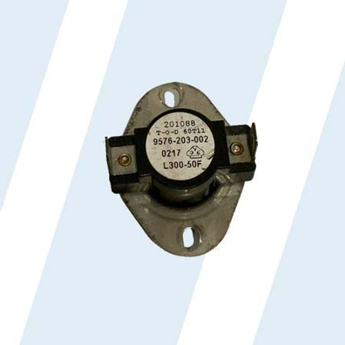 Stack Dryer Thermostat, High Limit (L300-50F), Dexter P/N: 9576-203-002 [USED/REFURBISHED]