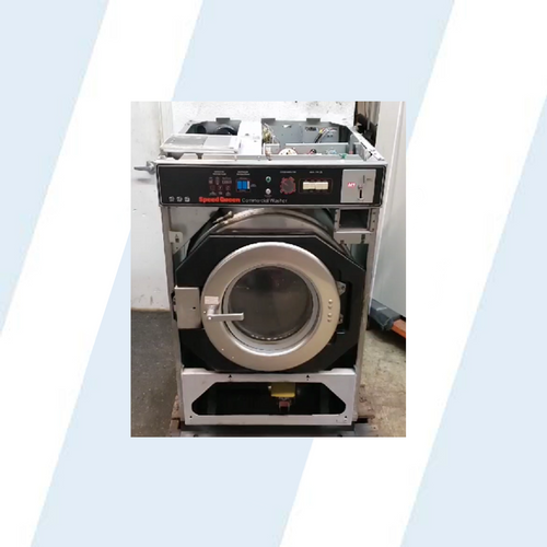 PEED QUEEN COIN OPERATED COMMERCIAL FRONT LOAD WASHING MACHINE , MODEL : SC30MD2OU60001, #1001