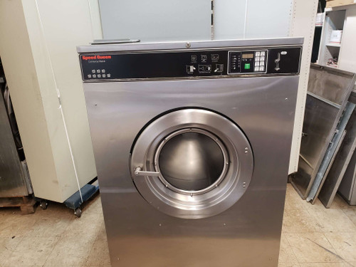 SPEED QUEEN COIN OPERATED COMMERCIAL FRONT LOAD WASHING MACHINE , MODEL : SC30MD2OU60001