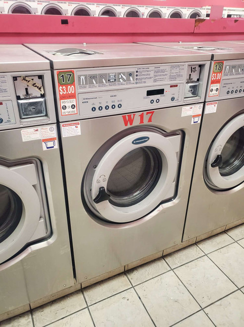 Wascomat Coin Operated Front Load Washing Machine, Emerald Series-Senior Model: E630 Washer code: W17