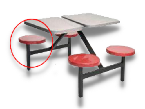 STF- 2444D stool (1ct)