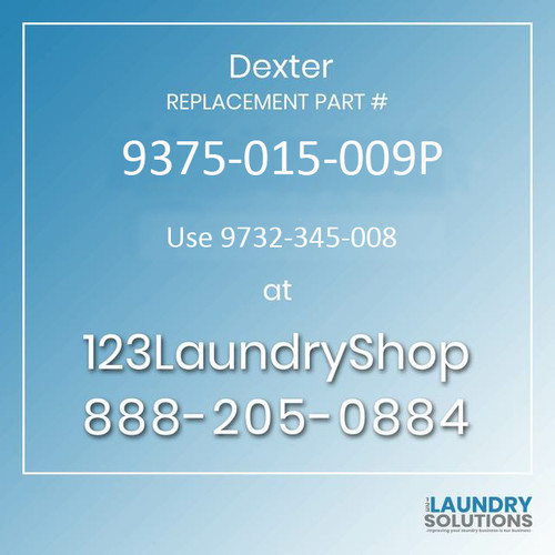 Dexter Replacement Part # 9375-016-004P Kit-Repl. 016-004