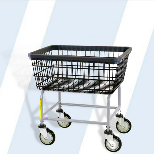 DURA-SEVEN™ STANDARD CAPACITY WIRE LAUNDRY CART [r&b id: 100E/D7]