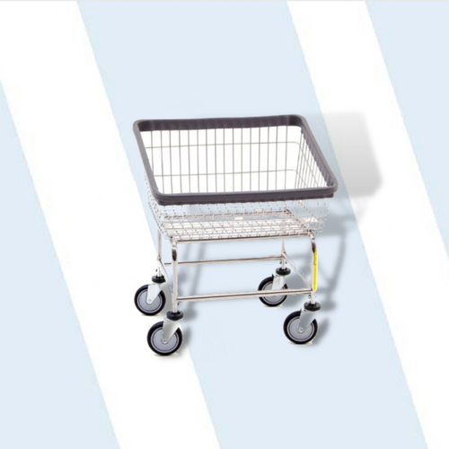 Front Load Laundry Cart, All Chrome