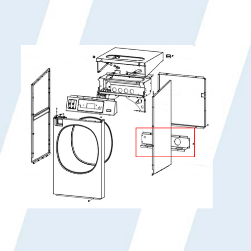 WHIRLPOOL #W10712141 - PANEL