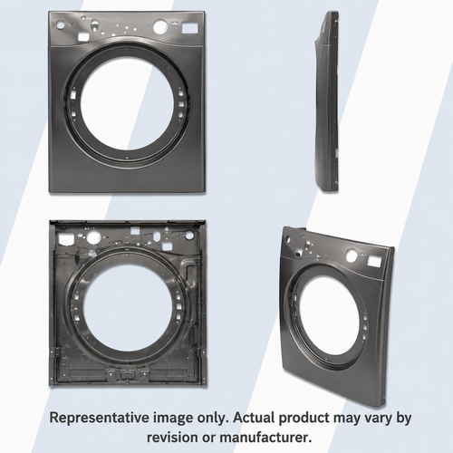 WHIRLPOOL #W11603845 - PANEL-FRONT,WASHER,27,CHROME SHADOW