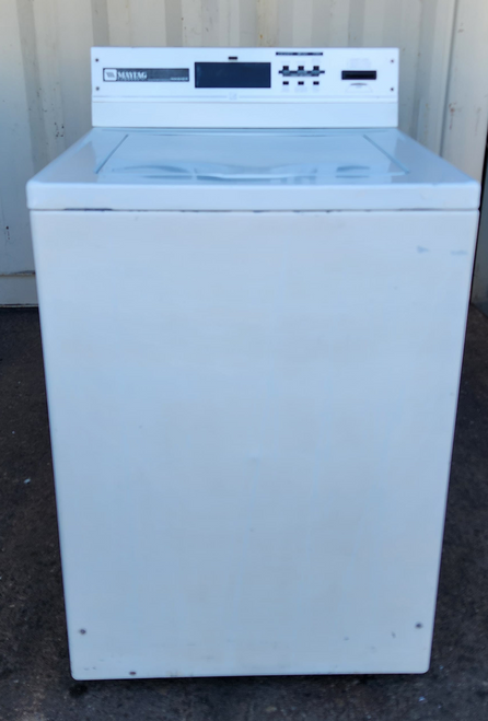 Refurbished Maytag Coin Operated Front Load Dryer Model MAT12PRLAW – Serial 12533319JT | 123LaundrySolutions