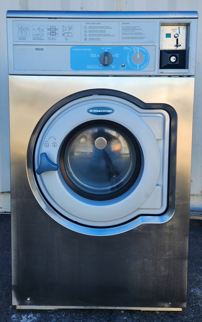 Refurbished Wascomat 20lbs Front Load Commercial Washer Model W620 – Serial 00520/01037011 | 123LaundrySolution