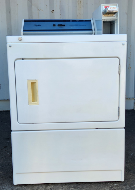 WHIRLPOOL COMMERCIAL GAS DRYER MODEL CGM2761KQ3 SERIAL NO MS0601578[REF]