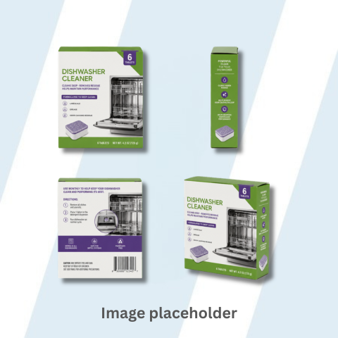 WHIRLPOOL #W10549851 - AFFRESH DISHWASHER CLEANER- 6 PACK CARTO