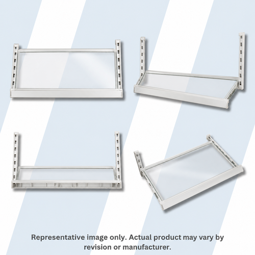WHIRLPOOL #W11808094 - SHELF STATIONARY, ASSY,WHT,KA,FD,36"