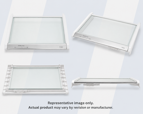WHIRLPOOL #W11818644 - COVER-CRISPER,ASSY,WHP,WHT,SL