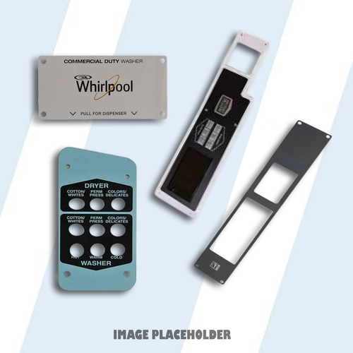 WHIRLPOOL #W11818709 - FASCIA ASSY - DISPENSER,INT,CAB,WHT