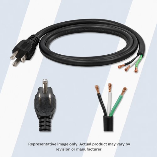 WHIRLPOOL #W11821965 - 3X 1.5 SUPPLY CORD_UL APPROVED