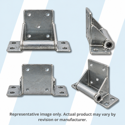 Milnor #02 13507B - BRACKET=DOOR HINGE (COLOR=WA