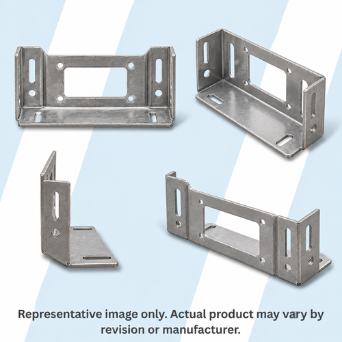 Milnor #03 BC105E - CARD CAGE EXT BRACKET (COLOR=